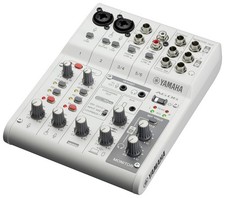 YAMAHA AG06 AG06MK2 W 6ch Live Streaming Mixer USB Audio Interface White NEW