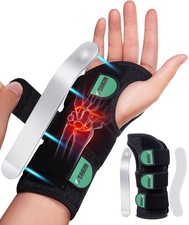 Wrist Brace for Carpal Tunnel Night Support, Adjustable Wrist Splint for Tend...