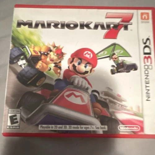 Nintendo Mario Kart 7 Nintendo 3DS Game Cartridge 2D 3D NTSC-U/C E Rated
