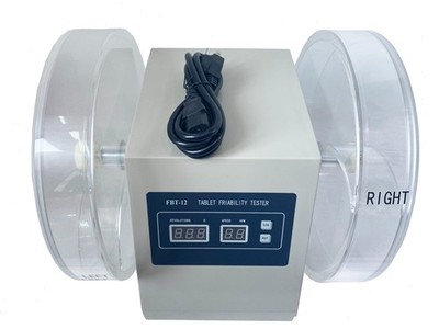 Friability Test Apparatus with Rotation Count 100r Rotation Count Accuracy ±1r