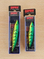 Lot of 2 RAPALA Fishing Lures Long Cast LC-8 & 10 FT