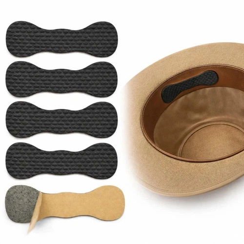 Cowboy Hat Size Reducer, 5 Pack Silicone Inserts for Loose Western Hats | Lea... - Picture 1 of 1