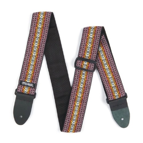 Jim Dunlop Jacquard Guitar Strap - choice of 7 Styles / Colours - Picture 7 of 15
