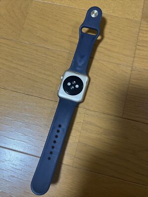 Apple Watch - apple watch series1 42mm アルミ　ミッドナイトブルー Apple Watch Series 1 42mm Gold Aluminum Case Midnight Blue
