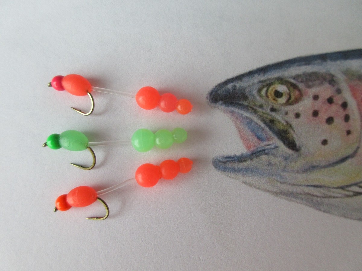 Salmon Eggs Fishing Bait Atlas-Mike's Fishing Trout Bait Salmon