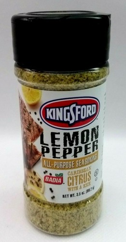 LOT 8 Kingsford Lemon & Pepper All Purpose Seasoning Caribbean Citrus 3.5 ozSeal - Picture 2 of 9