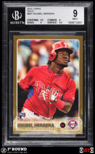 POP 1: Odubel Herrera RC BGS 9+: 2015 Topps Gold Rookie Card Gisto /2015