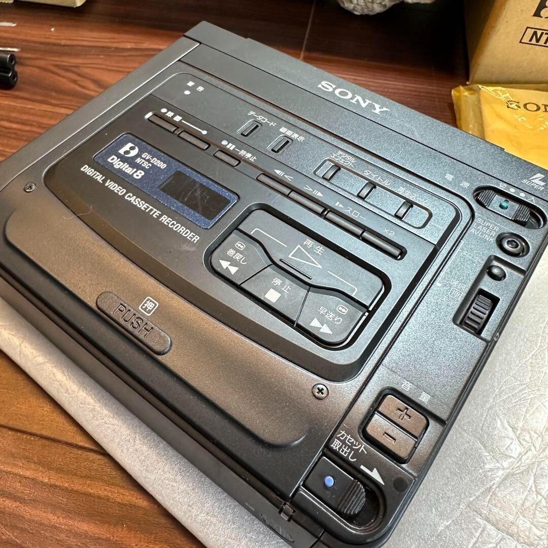 SONY GV-D200 Video Walkman Digital 8 2466 From Japan | eBay