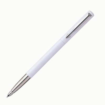 Parker Vector Tintenroller WEISS Neu Geschenkverpackung Blaue Tinte