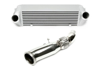 UPGRADE Ladeluftkühler LLK + Downpipe für BMW 1er F20 2er F22 3er F30 4er N20