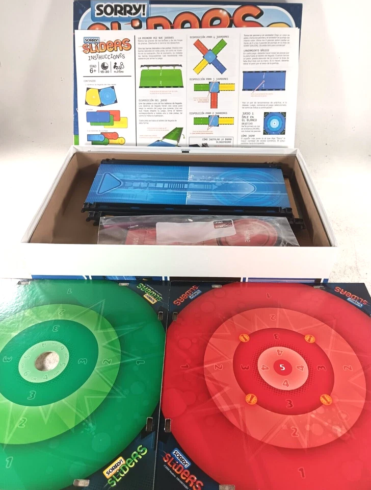 Sorry! Sliders Board Game Parker Brothers by Hasbro circa 2008 - Image 4 of 4