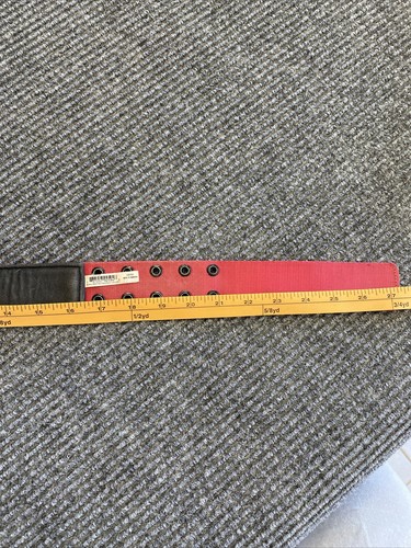 Kong Belt Kids L Max Red Black Double Buckle Canvas - Picture 11 of 14