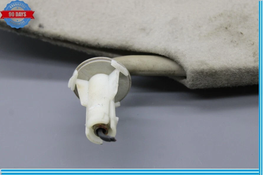 03-07 HUMMER H2 Parasol delantero izquierdo lado del conductor con espejo de tocador OEM Foto 4 de 4