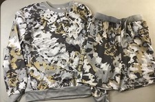 Boys Camo 2 Piece Pajama Shirt And Shorts Set - L 10-12 Wonder Nation