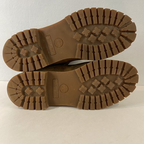 Suela Timberland 6"" Premium Impermeable Cuero Nubuck Trigo Hombres Talla 12 Lana - Imagen 10 de 11