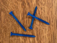 Concrete Screws 1/4" x 2 3/4" Star Recess (Tapcon 28185) Pkg of 4 Screws