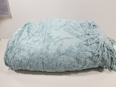 Beatrice Home Fashions Medallion Bedspread, Queen, Blue 48986769009  eBay