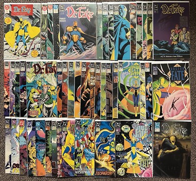 DR FATE 1-4, 1 - 41 +ANNUAL LOT of 46 DC COMICS 1988 COMPLETE DCU JUSTICE LEAGUE