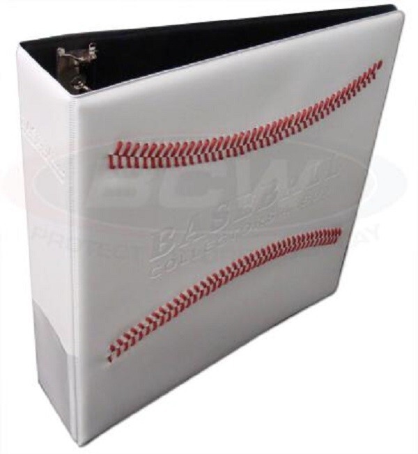 3 in. Album - Baseball Collectors Album - White