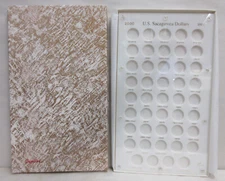 Capital Coin Holder #BVD100G U.S. Sacagawea Dollars 2000-2012 White Display