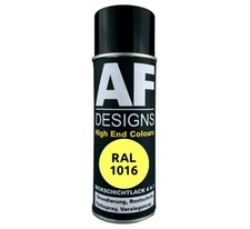 4in1 Rostschutz Lackspray F&Uuml;R RAL 1016 Schwefelgelb Farbe Grundierung Spraydose