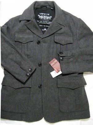 charcoal wool jacket