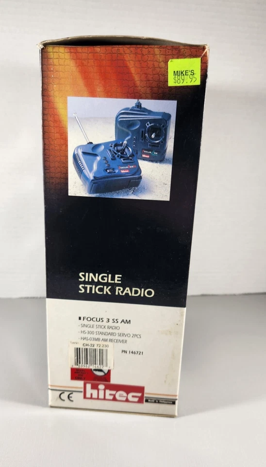 HITEC FOCUS 3 SS AM 单棒收音机 — 第 2/4 张图片