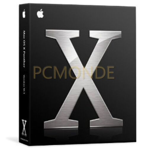 Boîte Mac OS X 10.3 Panther version complète (M9227LL/A) - Photo 1/1
