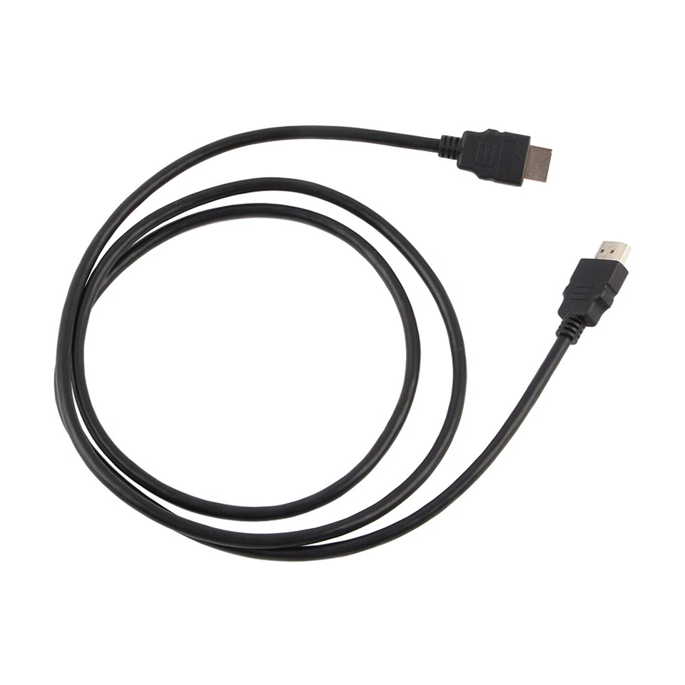 Lote de 100 cables HDMI negros de alta velocidad de 5 pies nuevos nunca usados a granel Foto 4 de 4