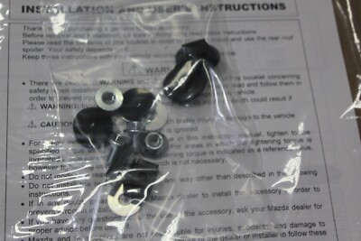 Mazda 3 Sport Hatchback 5-Door Spoiler QBMN519N0 Rear Painted Gray