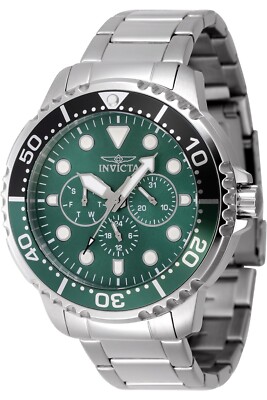 INVICTA 47228 PRO DIVER HERREN UHR STAHL GRÜN 48mm UNTERPREIS
