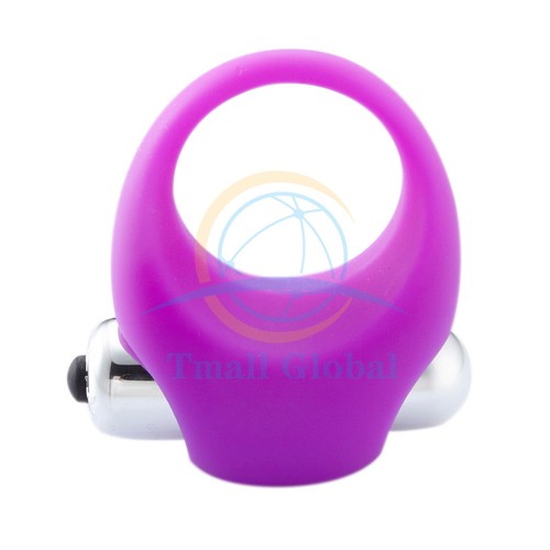 Rabbit Vibrator Cock Rings Delay Ejaculation Tongue Penis Ring Silicone Sex Toy - Picture 15 of 19