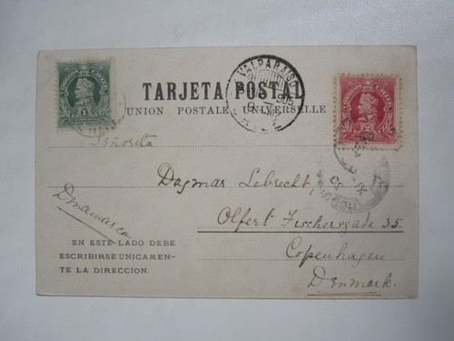 ESTACIÓN DE TREN DE CHILE 1905 - Imagen 2 de 2