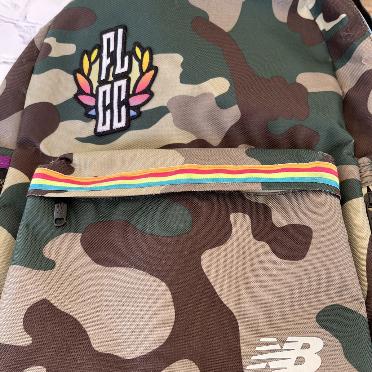 NEW BALANCE Cross Country 2018 Limited Edition Backpack Camouflage/Rainbow NWOT Backpack Foot Locker New Balance 2018 CC Cross Country Camo  main image 3