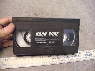Barb Wire (VHS, 1996, Unrated) Pamela Anderson, No Cover