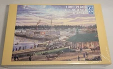 F.X. Schmid 1000 Piece Puzzle Hatbor Springs In 1890 Rendition 