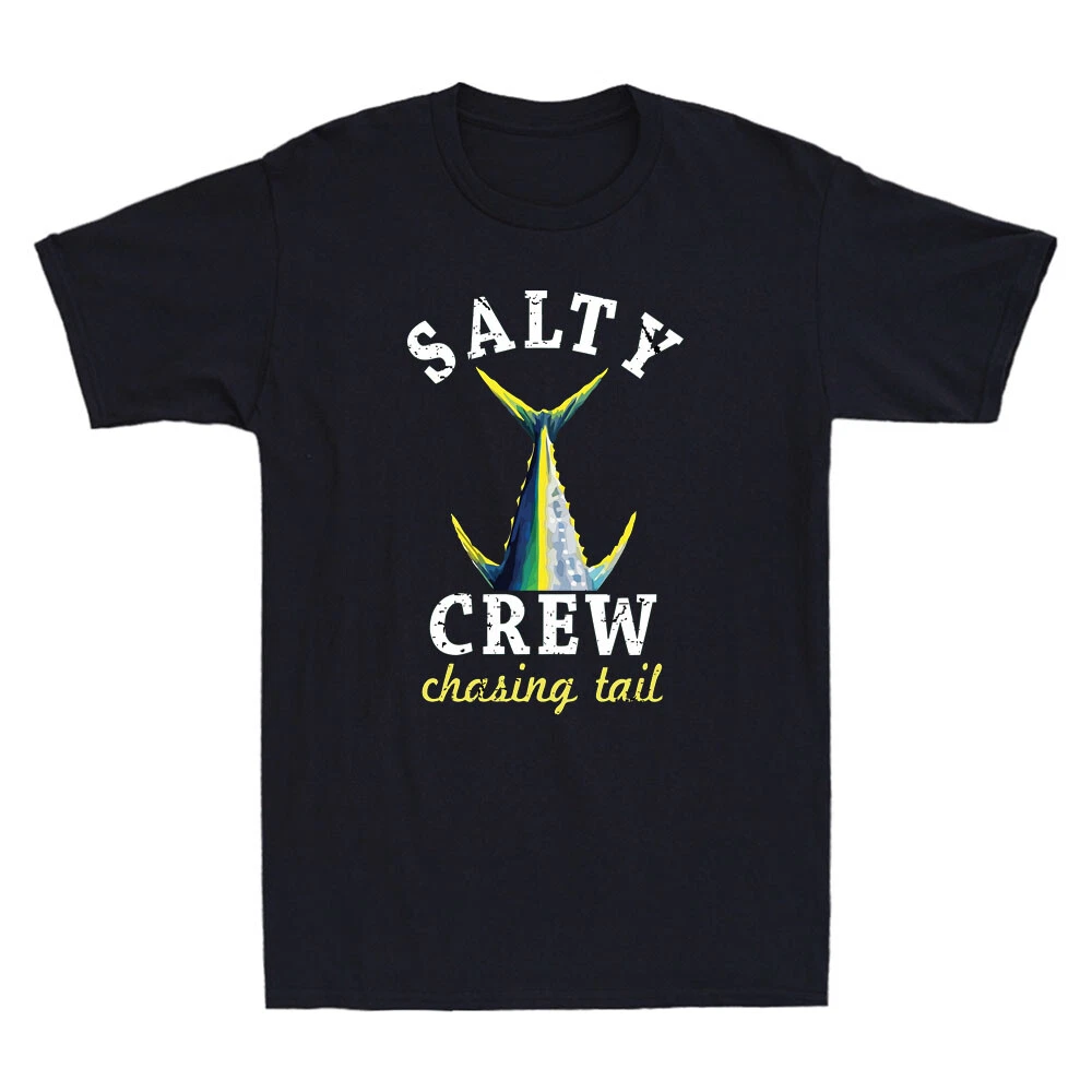Salty Crew Chasing Tail Funny Fish Tail Meme Fishing Lover Gifts Men's T-Shirt
Opens in a new window