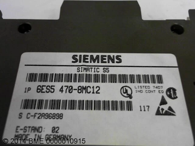 Módulo de entrada analógica Siemens Simatic S5 +/-1V aislado, 6Es5 464-8Mb12, Foto 3 de 4