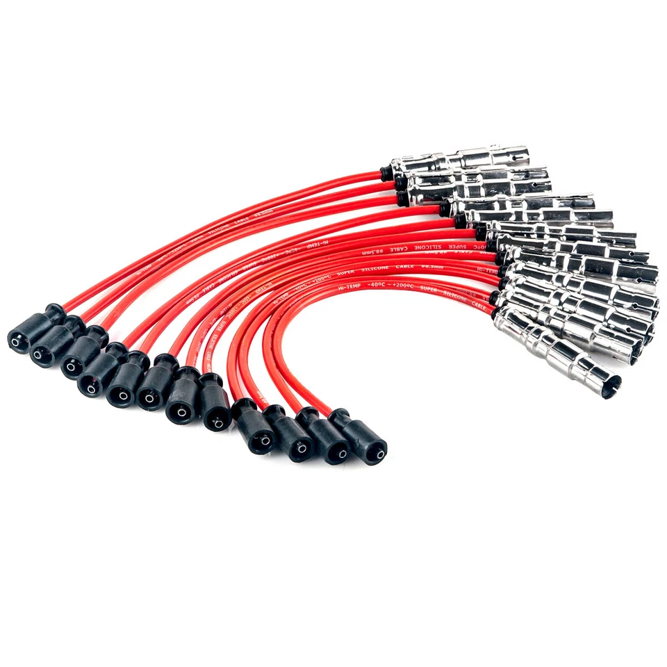 1*Spark Plug Ignition Wire Set for Mercedes Benz C-Class E-Class ML SLK 320 350 Foto 2 de 4