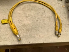 TPC Super-Trex "Y" Splitter 2ft Input 4Pole F 3Pole M P/N 81414