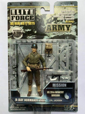 BBI Elite Force 1:18 WWII Army 1944 US 29th Infantry Divison