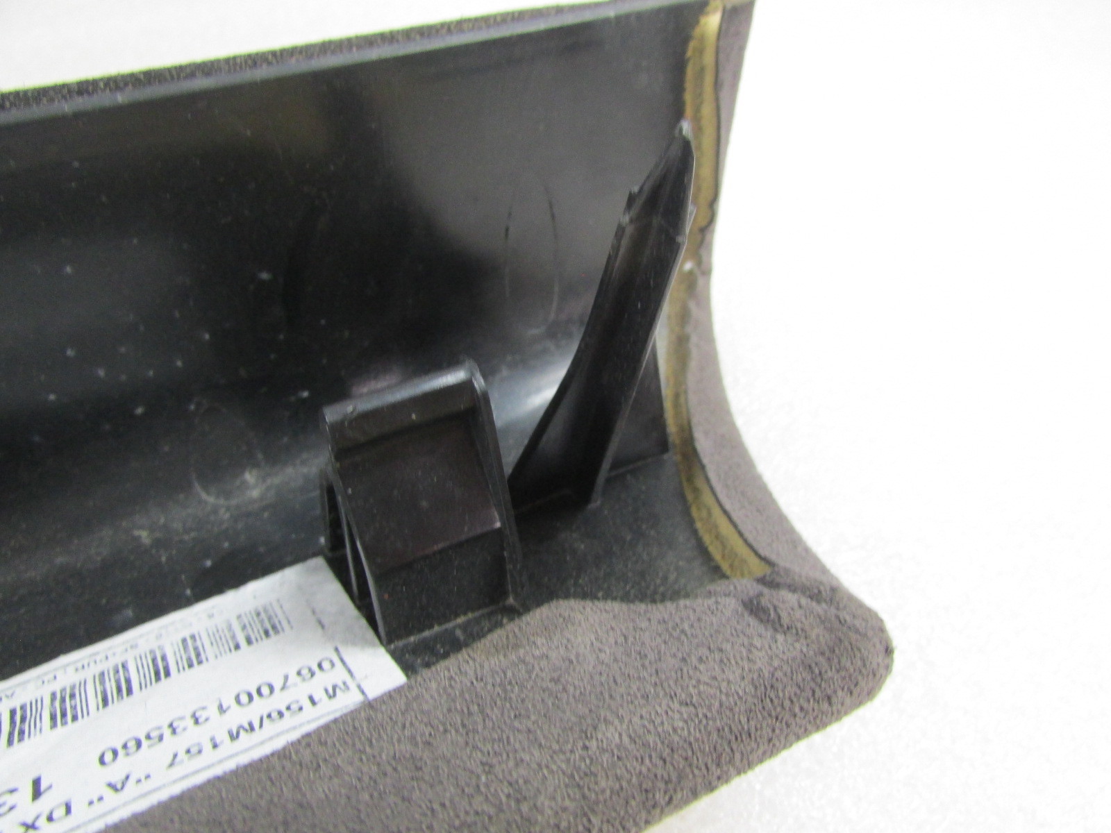 Maserati Quattroporte, RH A-Pillar Interior Trim Panel Black Used P/N 6700133560