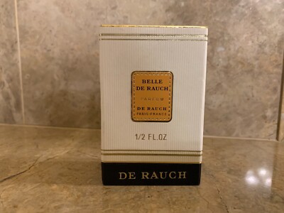 Vintage Belle De Rauch Parfum Sealed 15 ml 1/2 oz 0.5 fl oz bottle