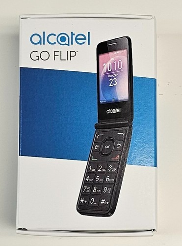 Alcatel Go Flip 4044 Tmobile 4G LTE Smart Flip Phone - Blue - Picture 3 of 5