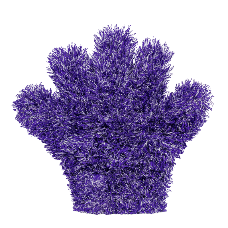 Chemical Guys Furry Five Finger Stranger Microfibre Wash Mitt, Detailing Mitt