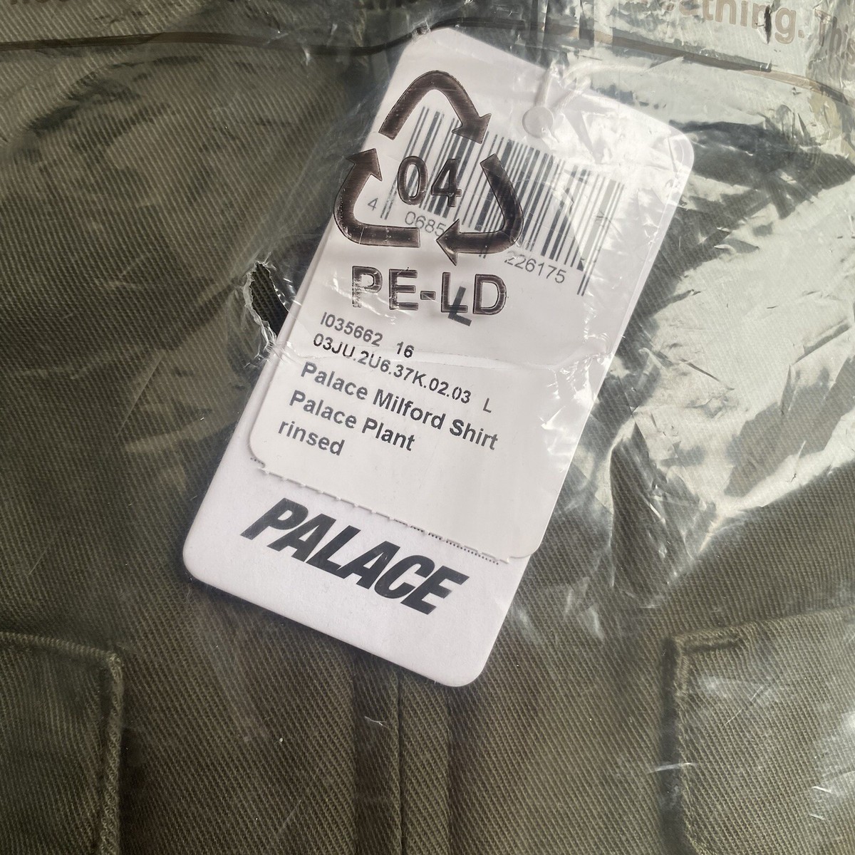 Palace Carhartt WIP Milford Zip Up Shirt Plant Green Size Palace Carhartt WIP Milford Zip Up Shirt Plant Green Size