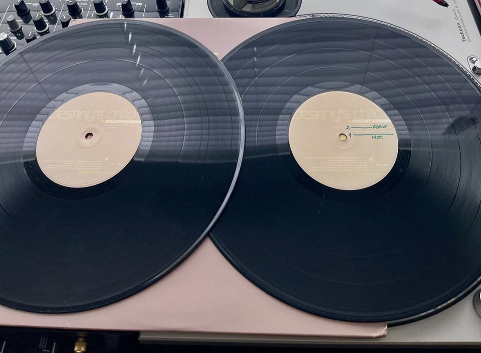 Destiny's Child - Jumpin' Jumpin' OG 2000 Press 2X12" In Picture Cover VG+/VG+ Foto 3 de 4