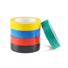 Electrical Tape PVC Insulating Tape Red Black Yellow Blue Green Width 18mm x 12M