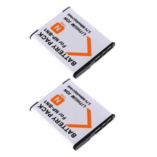 NP-BN1 Battery 2Pack for Sony CyberShot DSC-W330, W350, W510, W530, W560,W570