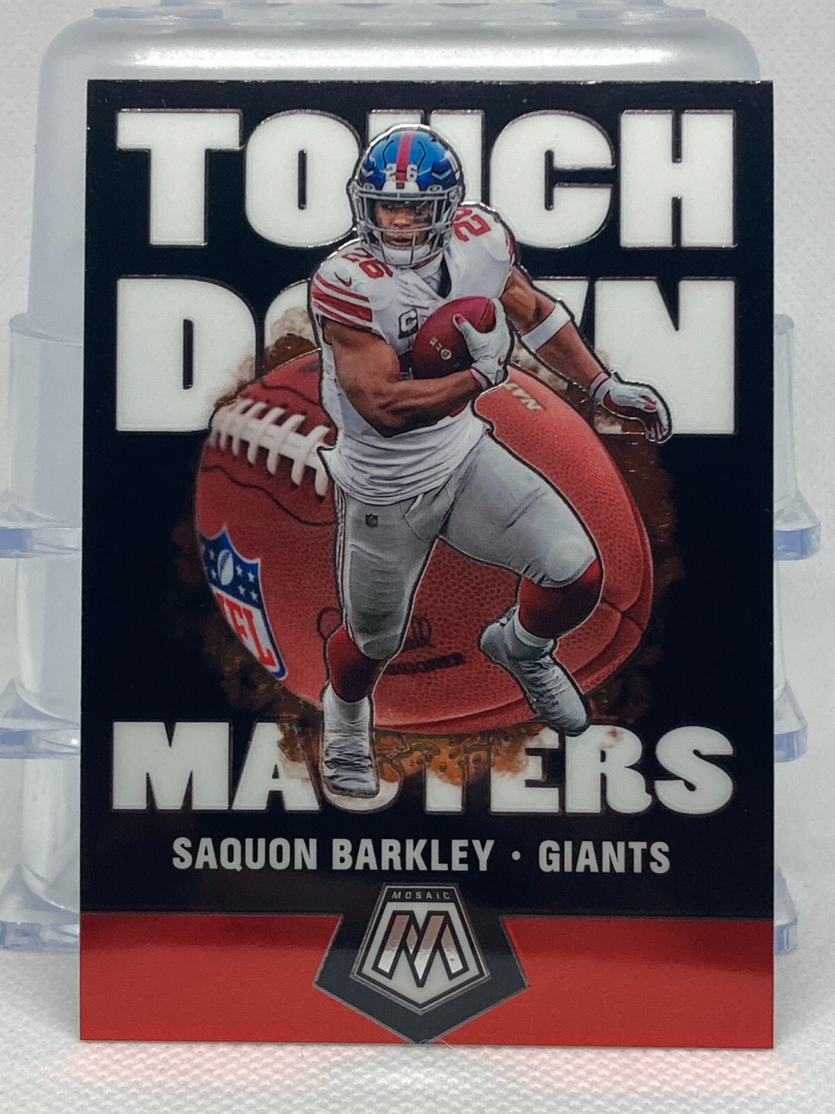 2020 Panini Mosaic Touchdown Masters Saquon Barkley #TM6